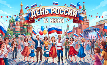 Поздравляем с Днём России!